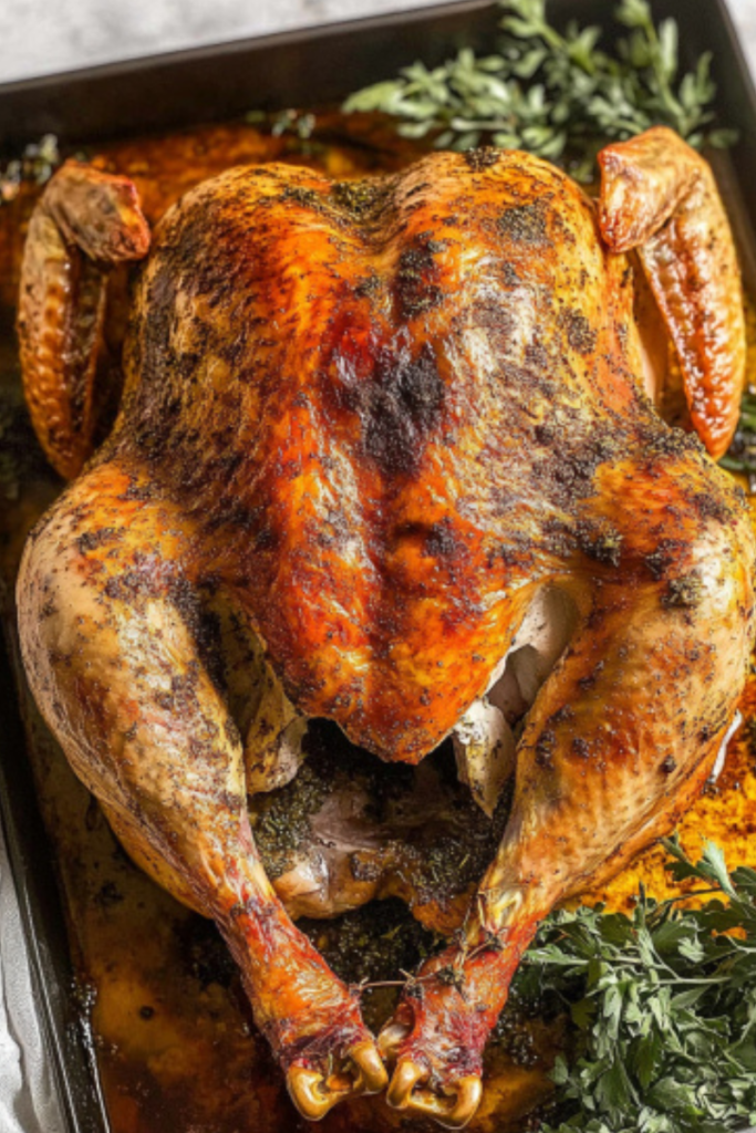 spatchcocked turkey