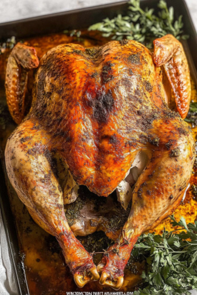 spatchcocked turkey